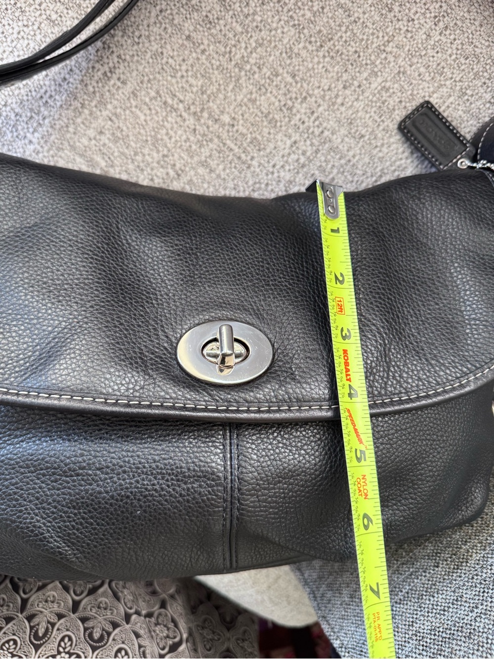 Vintage Coach Legacy Flap convertible bag - Picture 3 of 8